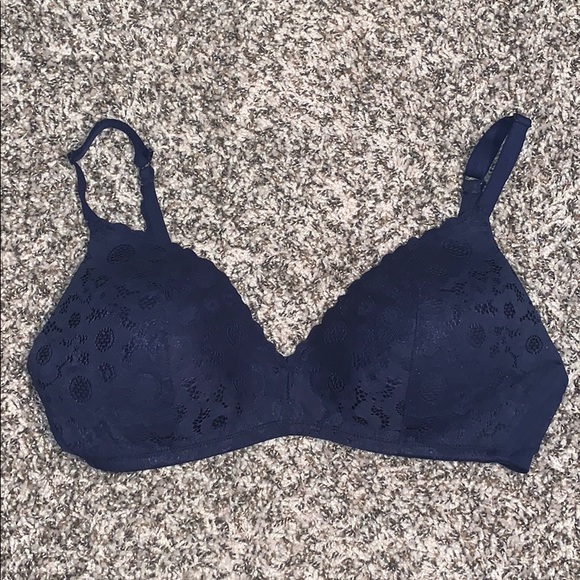 aerie Other - [AERIE] Underwire Free Navy Bra